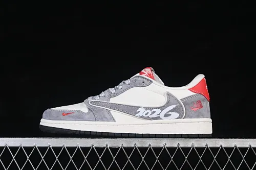 All categories Air Jordan Jordan series basketball shoes Air Jordan 1 Low High-end customized low-top sneakers Air Jordan 1 Low AJ1 Joe 1 Year of the Horse limited edition Good luck in the Year of the Horse High-end customized low-top retro basketball shoes JW1188-179